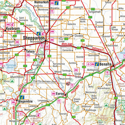 Hema Maps Hema - Victoria State Map digital map