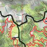 Highland Cycles Tommy's Debeque Map digital map