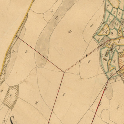 Historiska GIS-kartor 13-guö-4 Flahult digital map