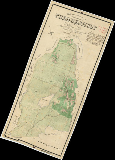 Historiska GIS-kartor 13-guö-5 Frebbeshult digital map