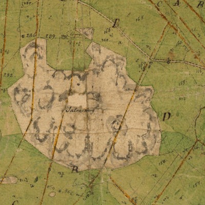 Historiska GIS-kartor 13-skä-3 Tågarp digital map