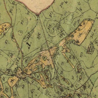 Historiska GIS-kartor 13-skä-42 Älingeberg digital map