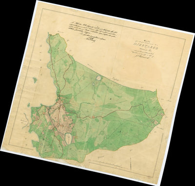 Historiska GIS-kartor 13-ull-27 Hjärtared digital map