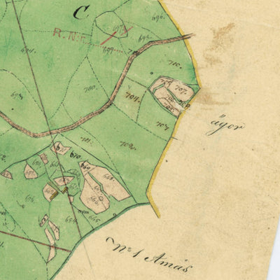 Historiska GIS-kartor 13-ull-27 Hjärtared digital map