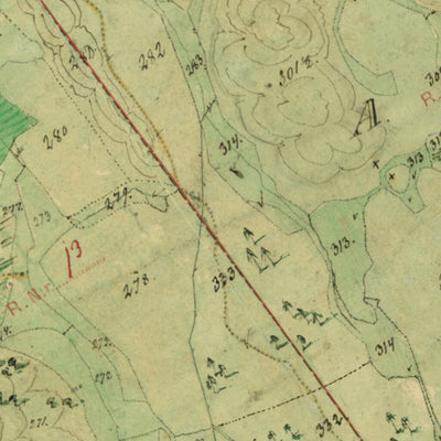Historiska GIS-kartor 13-ull-37 Kullen digital map