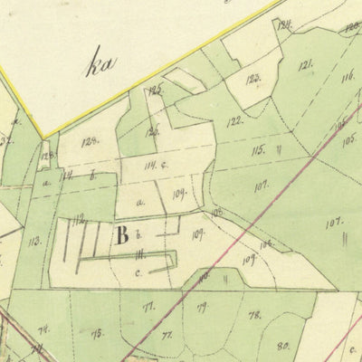 Historiska GIS-kartor M50-5.2 Folkastad digital map