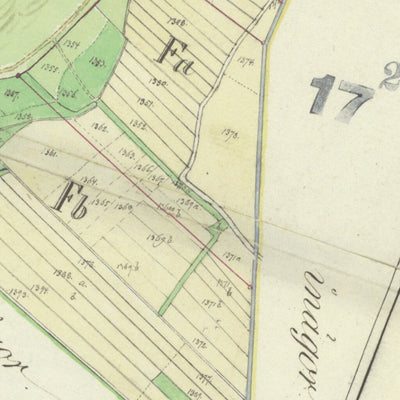 Historiska GIS-kartor M54-17.2b Ragnarp digital map