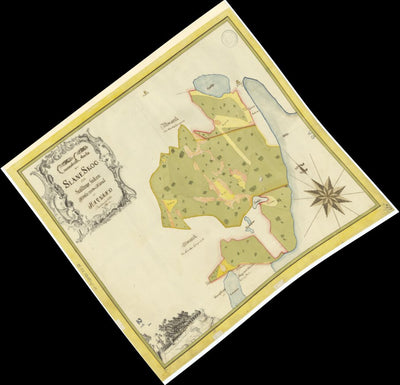 Historiska GIS-kartor M54-21.1 Släne digital map