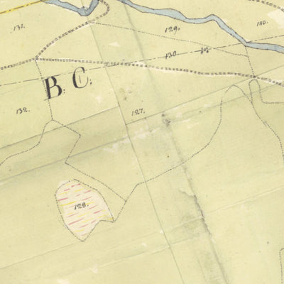 Historiska GIS-kartor M54-25.2 Tågarp digital map