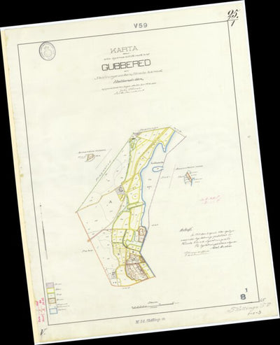 Historiska GIS-kartor M54-8.1 Gubbered digital map