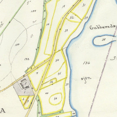 Historiska GIS-kartor M54-8.1 Gubbered digital map