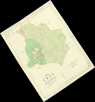 Historiska GIS-kartor M75-3.2 Amås digital map