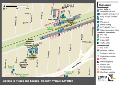 Hobsons Bay City Council Laverton digital map