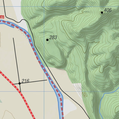 HokkaidoWilds.org MAP 2/4 - Upper Uryu River Paddling (Hokkaido, Japan) digital map