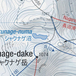 HokkaidoWilds.org Shakunage-dake South Face Ski Touring (Hokkaido, Japan) digital map