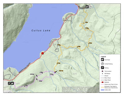 Horse Council BC Horse Council BC Cultus Lake Topo 2023 digital map