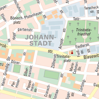 Huber Kartographie GmbH Dresden 1 : 15.500 digital map