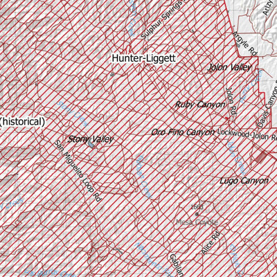 HuntData LLC California Deer Hunting Zone A(3) Map digital map