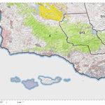 HuntData LLC California Deer Hunting Zone A(5) Map digital map