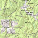 HuntData LLC California Deer Hunting Zone B1(C) Map digital map