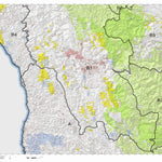 HuntData LLC California Deer Hunting Zone B1(S) Map digital map
