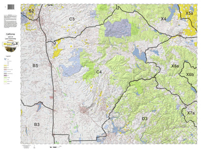 HuntData LLC California Deer Hunting Zone C4 Map digital map