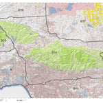 HuntData LLC California Deer Hunting Zone D11 Map digital map