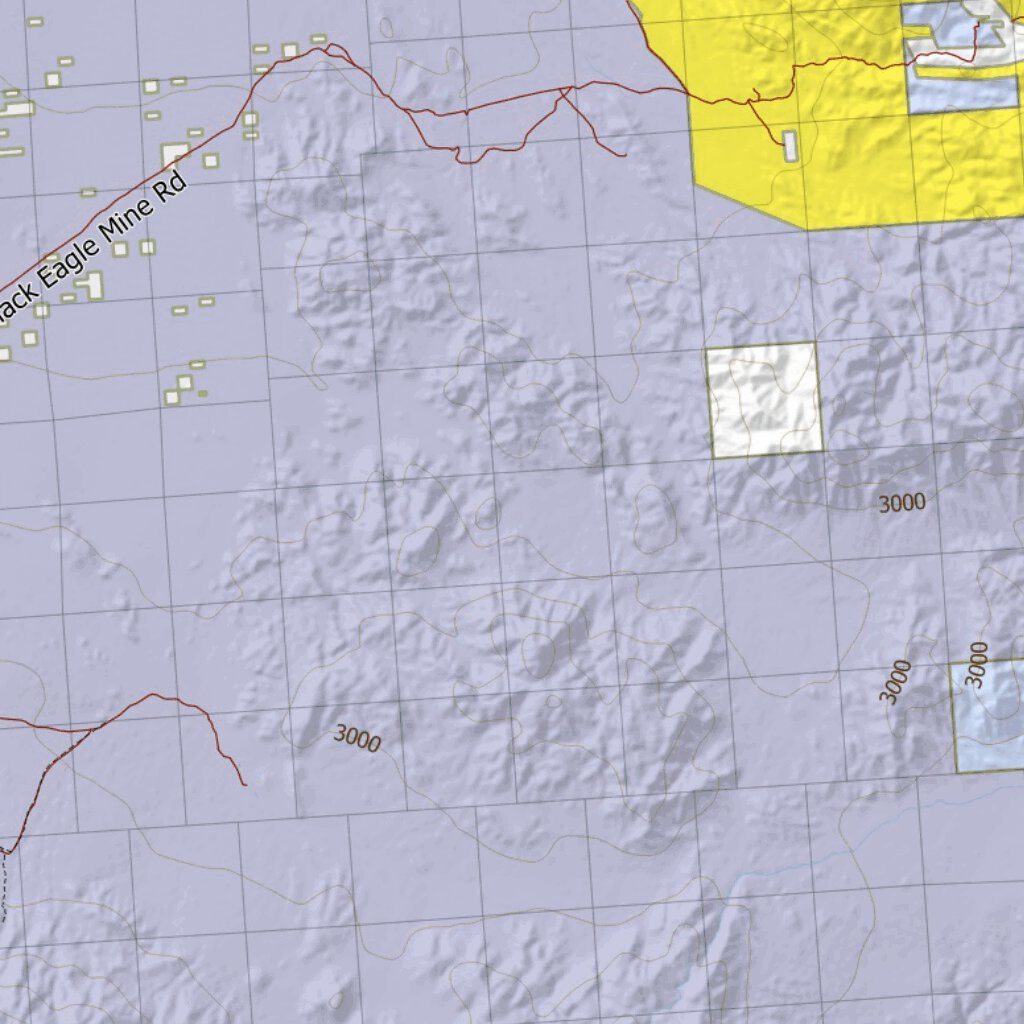 California Deer Hunting Zone D12(C) Map by HuntData LLC Avenza Maps