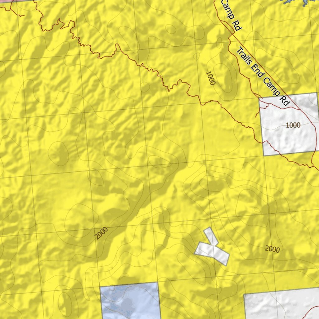 California Deer Hunting Zone D12(N) Map by HuntData LLC Avenza Maps