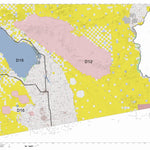 HuntData LLC California Deer Hunting Zone D12(S) Map digital map