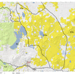 HuntData LLC California Deer Hunting Zone X5a Map digital map