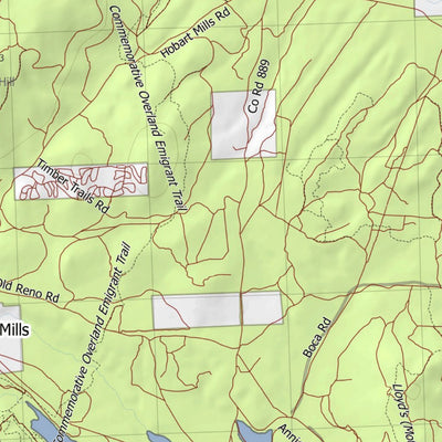 HuntData LLC California Deer Hunting Zone X7a Map digital map