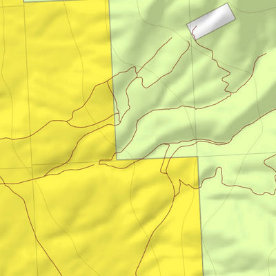 HuntData LLC California Elk Hunting Zone Bishop_Zone Map digital map