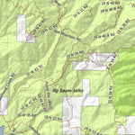 HuntData LLC California Elk Hunting Zone East_Park_Res Map digital map