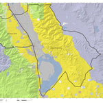 HuntData LLC California Elk Hunting Zone Lone_Pine_Zone Map digital map