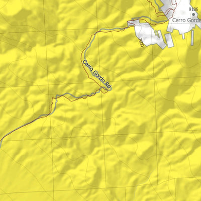 HuntData LLC California Elk Hunting Zone Lone_Pine_Zone Map digital map