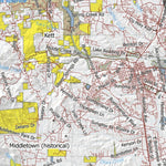 HuntData LLC California Elk Hunting Zone Marble Mtns (S) Map digital map