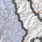 HuntData LLC California Elk Hunting Zone Northwestern(N) Map digital map
