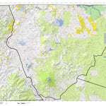 HuntData LLC California Elk Hunting Zone Siskiyou Map digital map