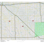 HuntData LLC Co Unit 114 Elk Summer, Winter Concentrations and Migration Routes digital map