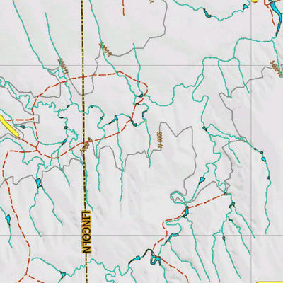 HuntData LLC Co Unit 114 Elk Summer, Winter Concentrations and Migration Routes digital map