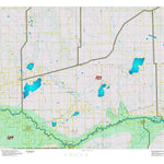 HuntData LLC Co Unit 125 Elk Summer, Winter Concentrations and Migration Routes digital map