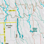 HuntData LLC Co Unit 90 Elk Summer, Winter Concentrations and Migration Routes digital map
