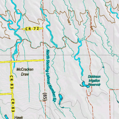 HuntData LLC Co Unit 90 Elk Summer, Winter Concentrations and Migration Routes digital map
