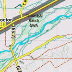 HuntData LLC Co Unit 91 Elk Summer, Winter Concentrations and Migration Routes digital map