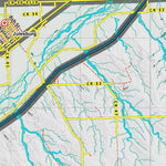 HuntData LLC Co Unit 93 Elk Summer, Winter Concentrations and Migration Routes digital map