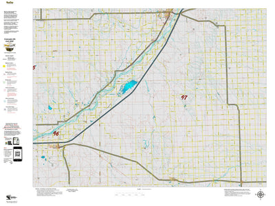 HuntData LLC Co Unit 97 Elk Summer, Winter Concentrations and Migration Routes digital map