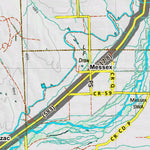 HuntData LLC Co Unit 97 Elk Summer, Winter Concentrations and Migration Routes digital map