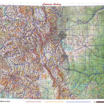 HuntData LLC Colorado State Elk Concentration Map digital map