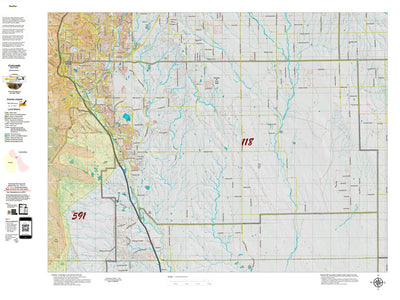 HuntData LLC Colorado Unit 118 Bear Concentrations digital map